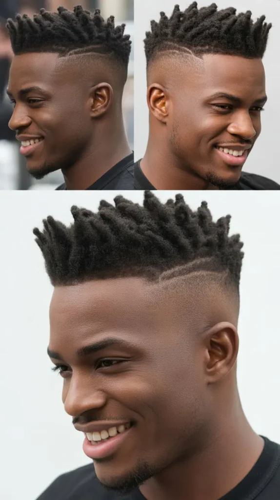  Burst Fade Mohawk
