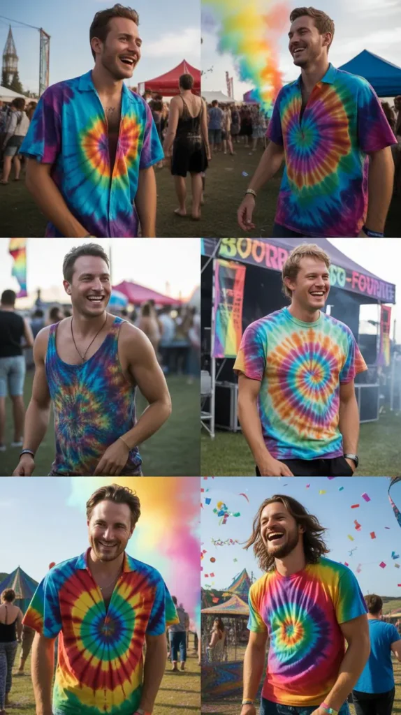 . Tie-Dye Trend Outfit