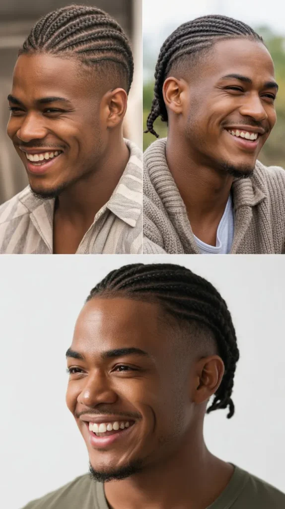 Braided Top with Fade