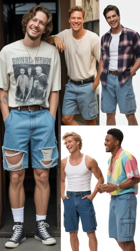  Denim Shorts Casual Look