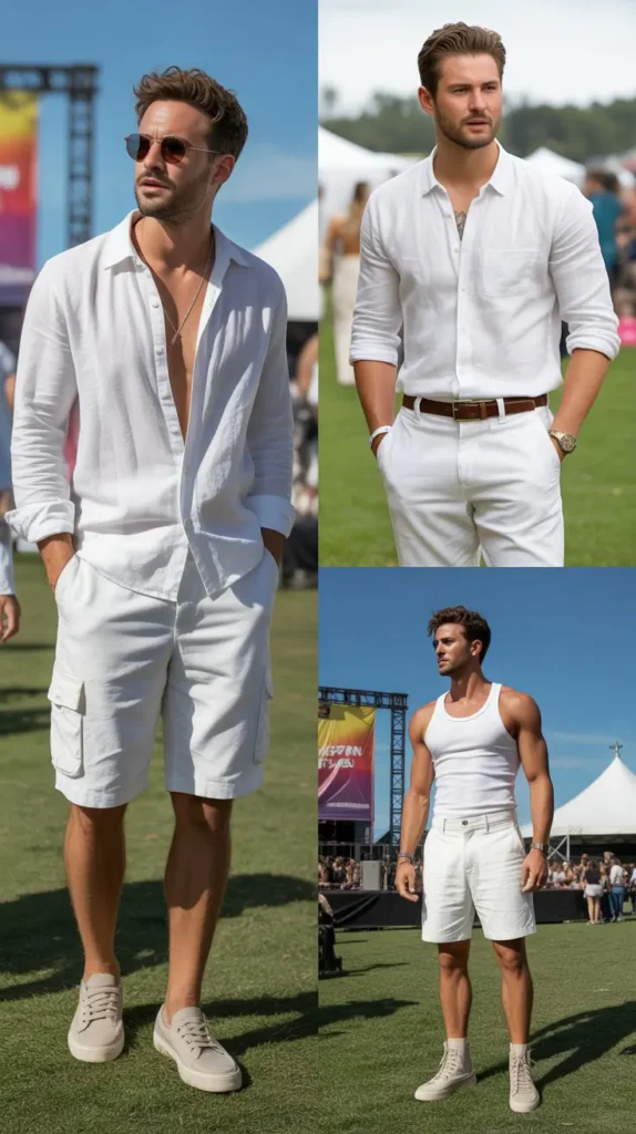 Minimalist White Outfit