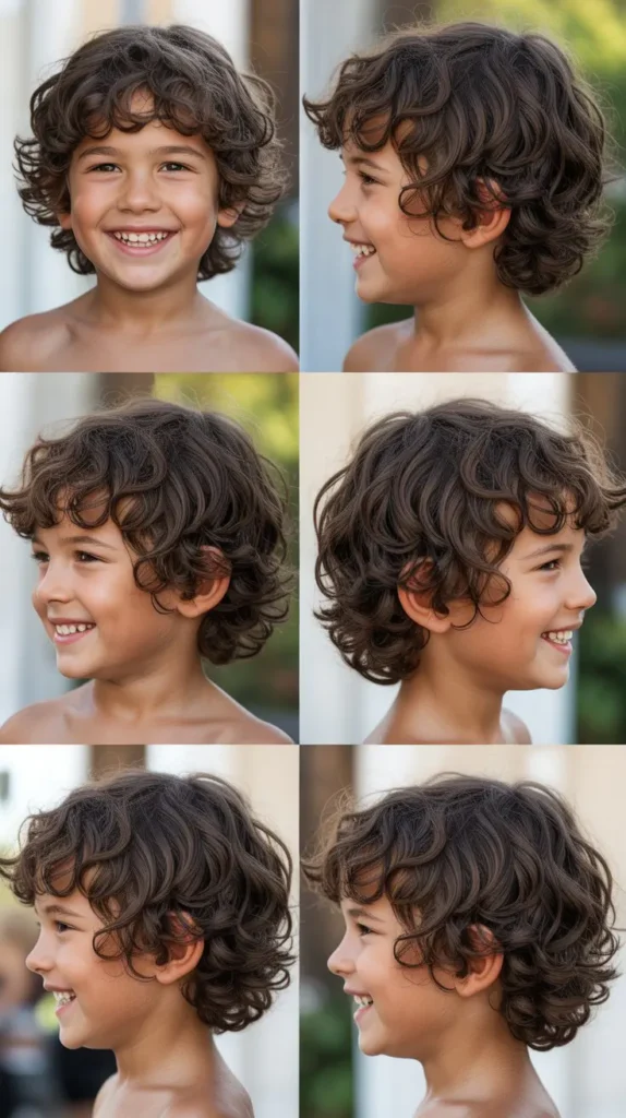  Medium-Length Curly Layers