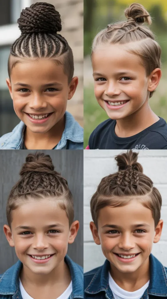  Braided Top Knot