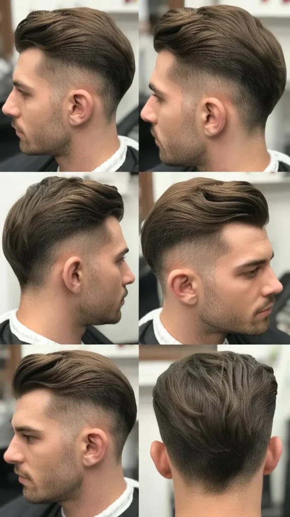 Slicked Back Undercut