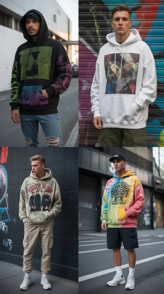 Graphic Hoodie Street Style