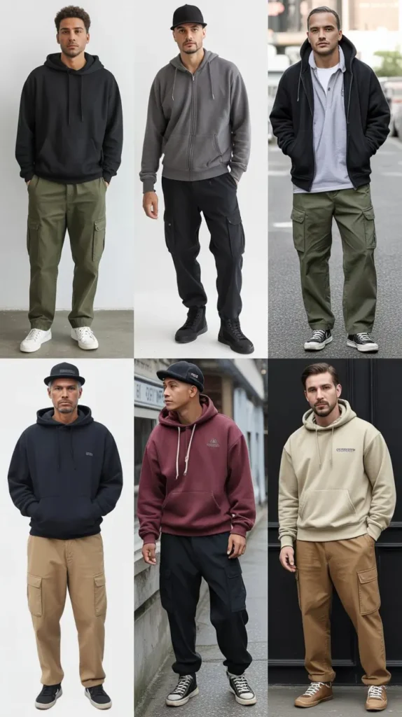 Cargo Pants with Hoodies