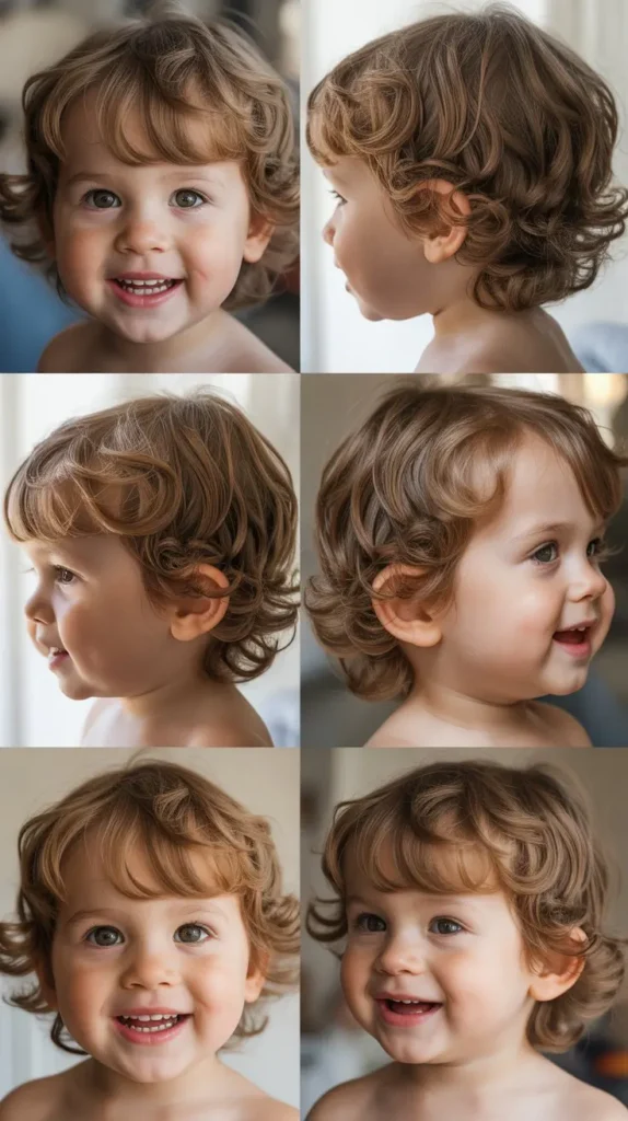  Medium-Length Curly Layers