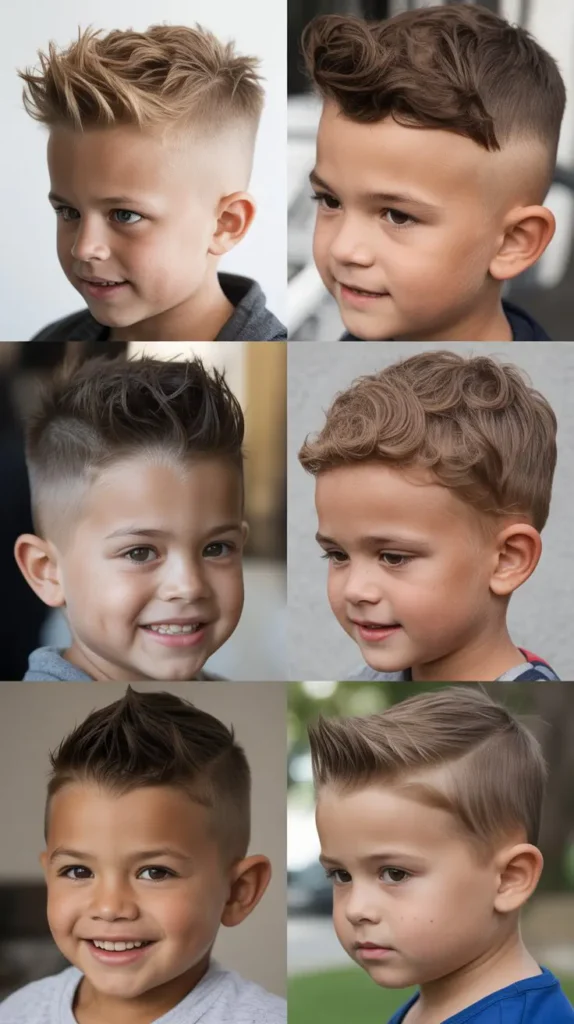High Fade Faux Hawk
