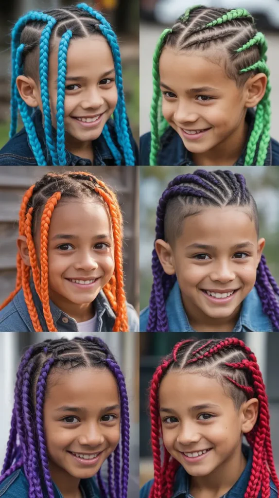 Braids with Color