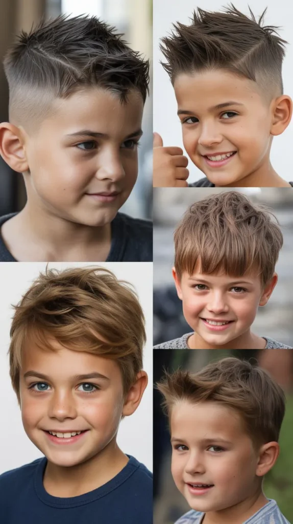 Spiky Faux Hawk Mullet
