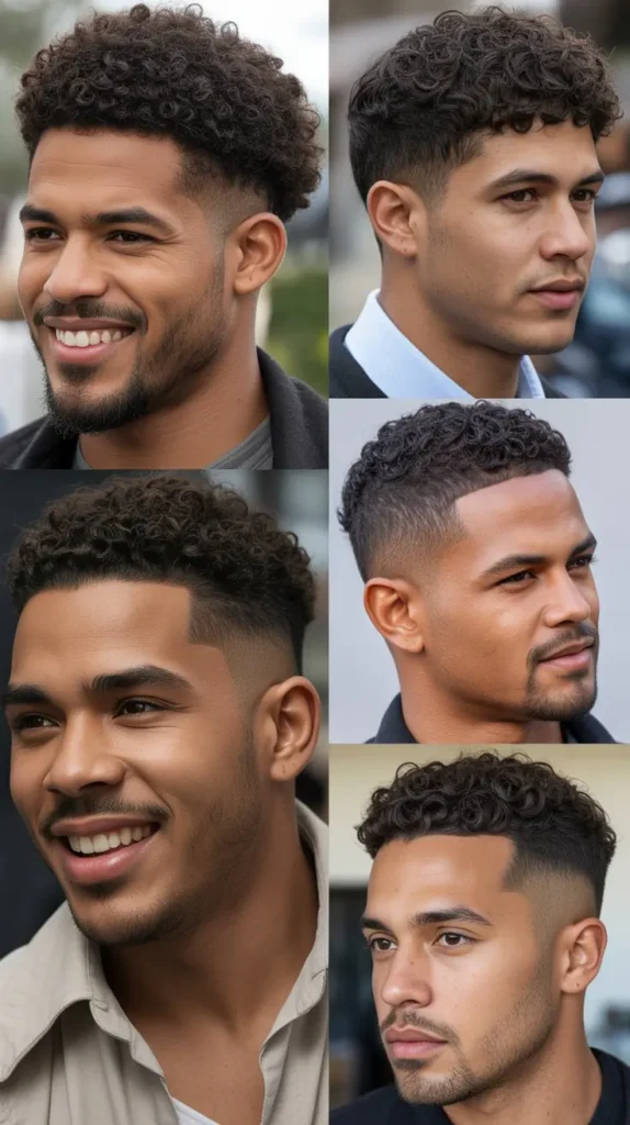 Curly Flat Top
