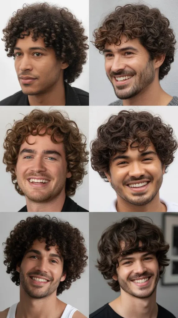 Curly Voluminous Top