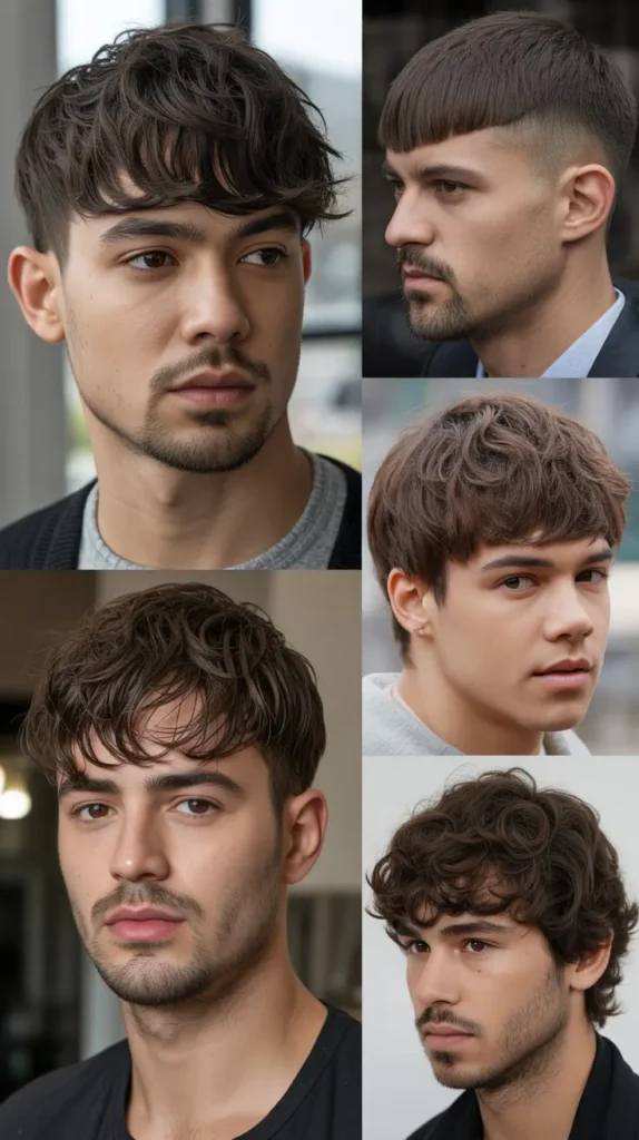 Textured Fringe Hairstyles