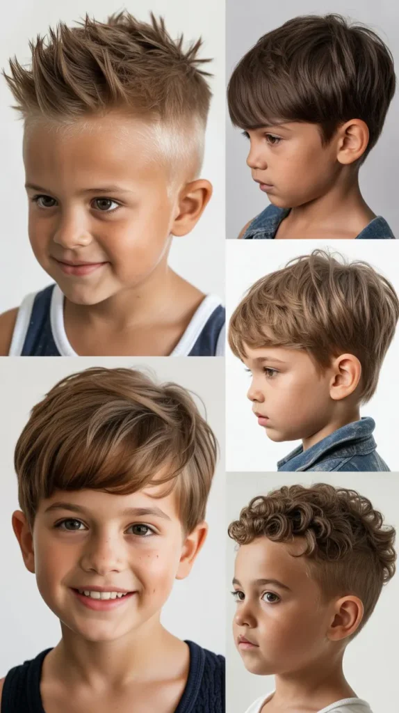 Thick Hair Faux Hawk Mullet