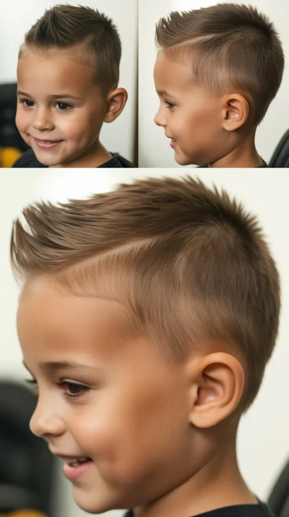 Buzzed Sides Faux Hawk