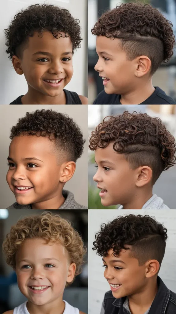 Defined Ringlet Faux Hawk