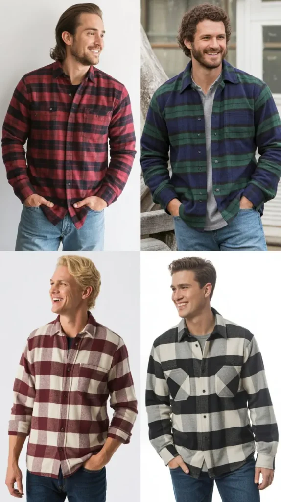  Flannel Shirt with Jeans