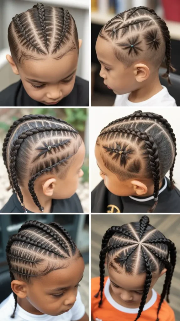  Heart Pattern Braids