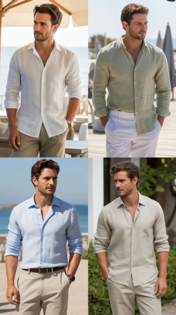 Summer Styling Tips with Long Sleeve Shirts