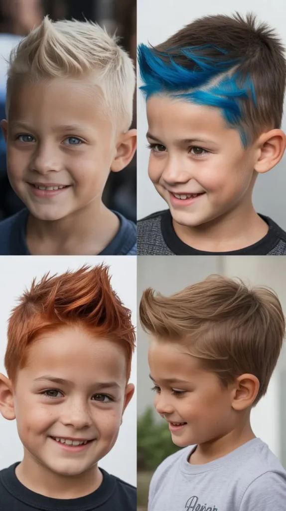 Faux Hawk with Highlights