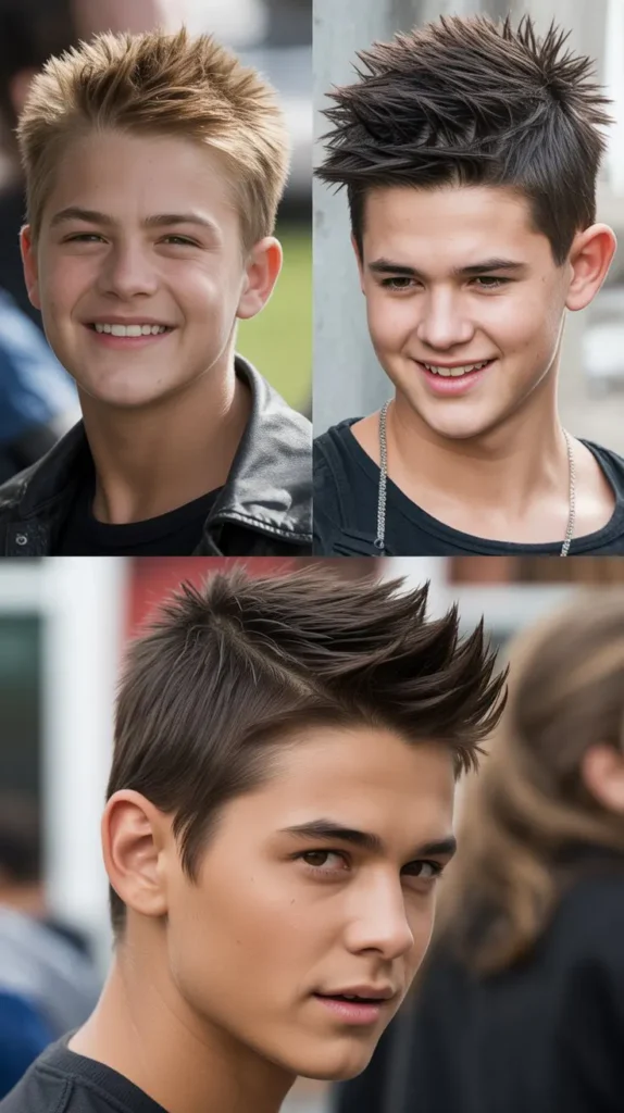 Spiky Haircut