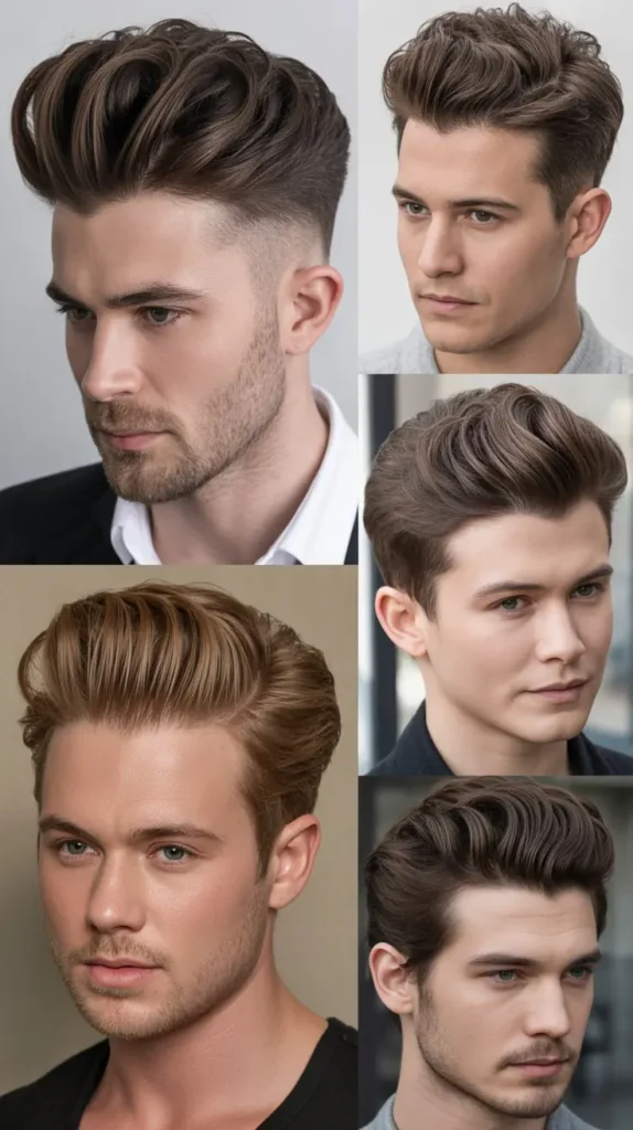 Layered Pompadour