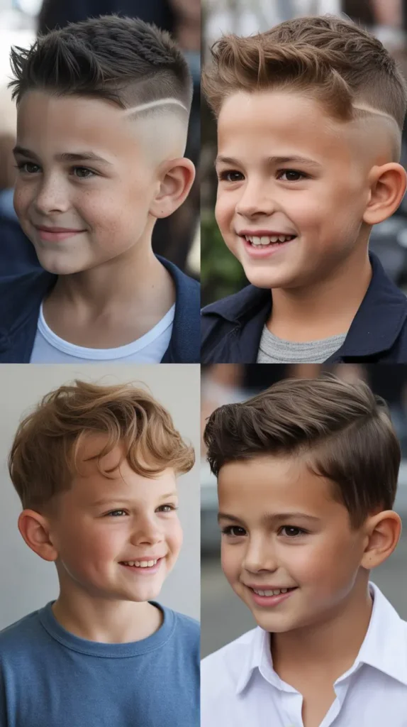  Tapered Faux Hawk Mullet