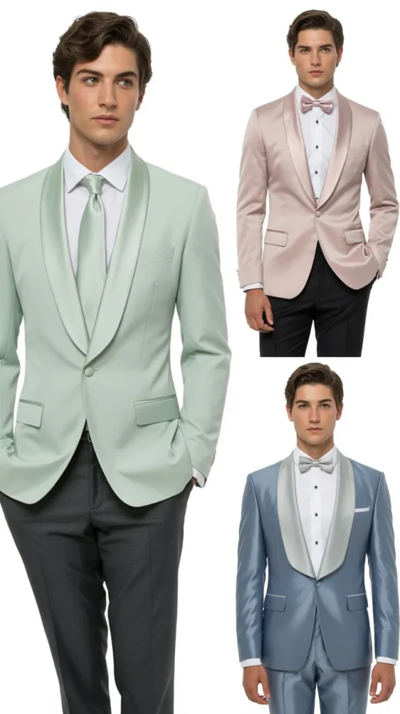 Pastel Colored Suit