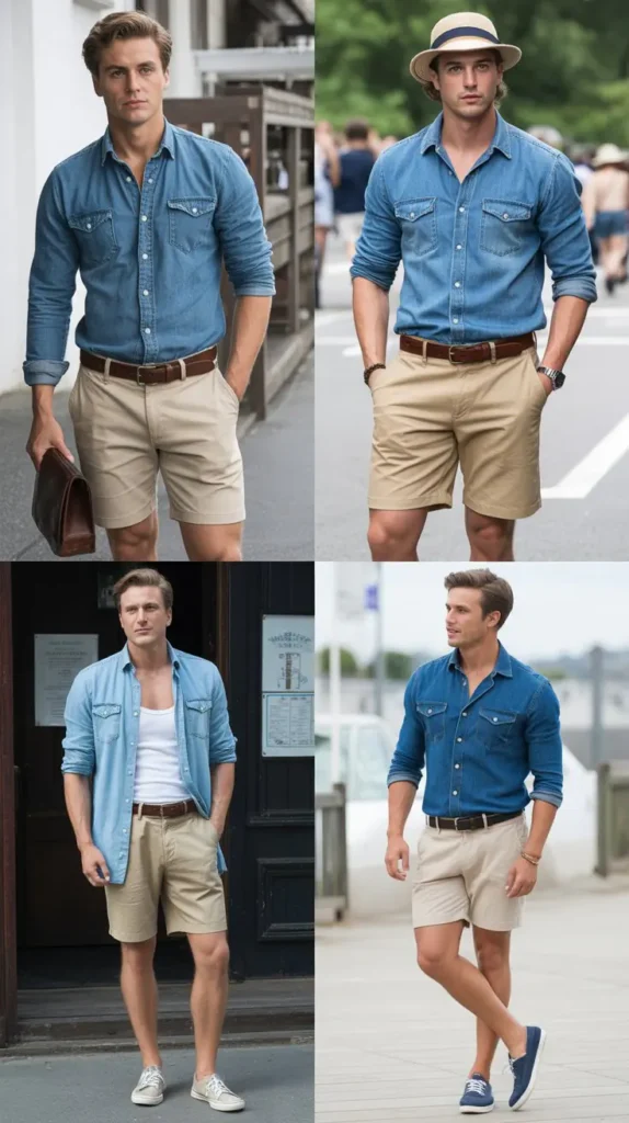 Tank Top with Relaxed Fit Shorts