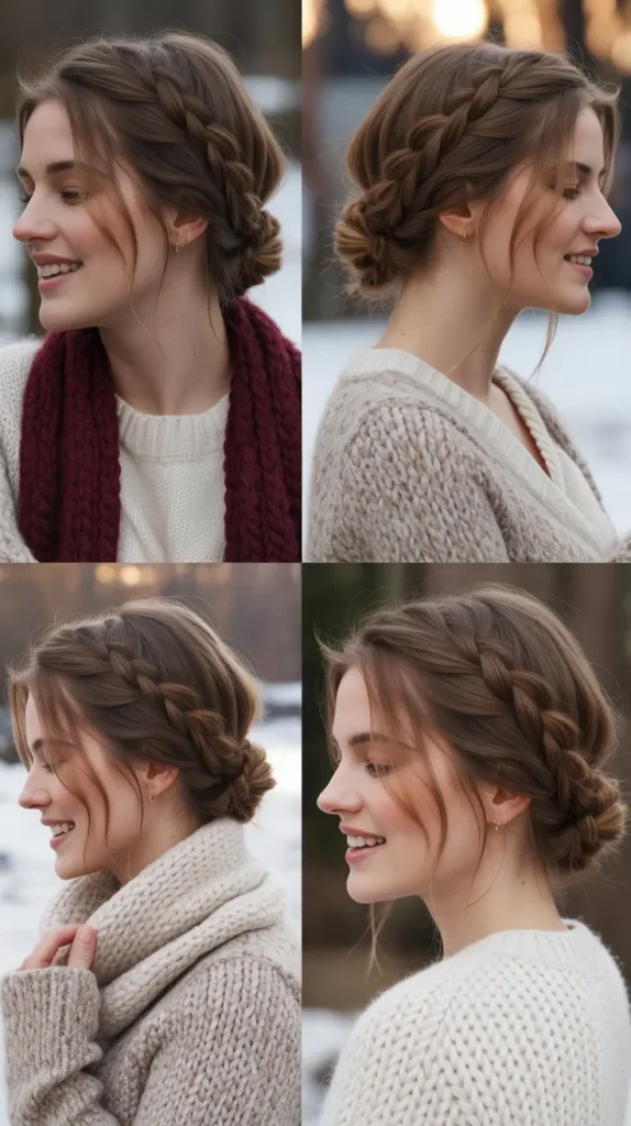 Low Braided Bun