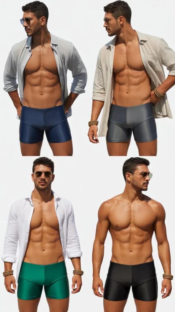 Classic Solid Swim Briefs