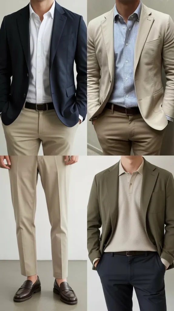 Smart Casual Blazer Look