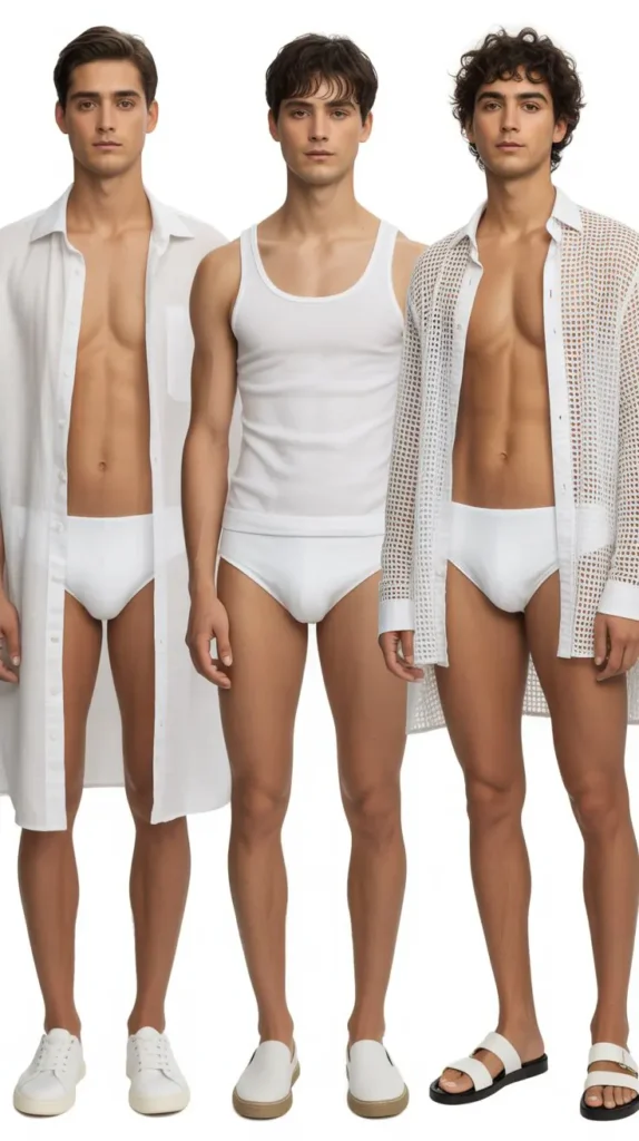 High-Cut Swim Briefs