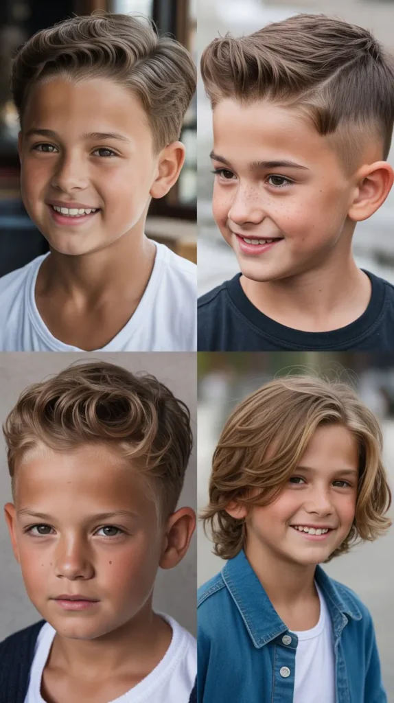  Side-Swept Faux Hawk Mullet