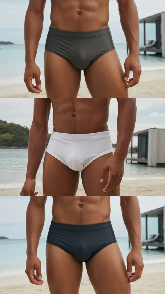 Minimalist Designer Swim Briefs