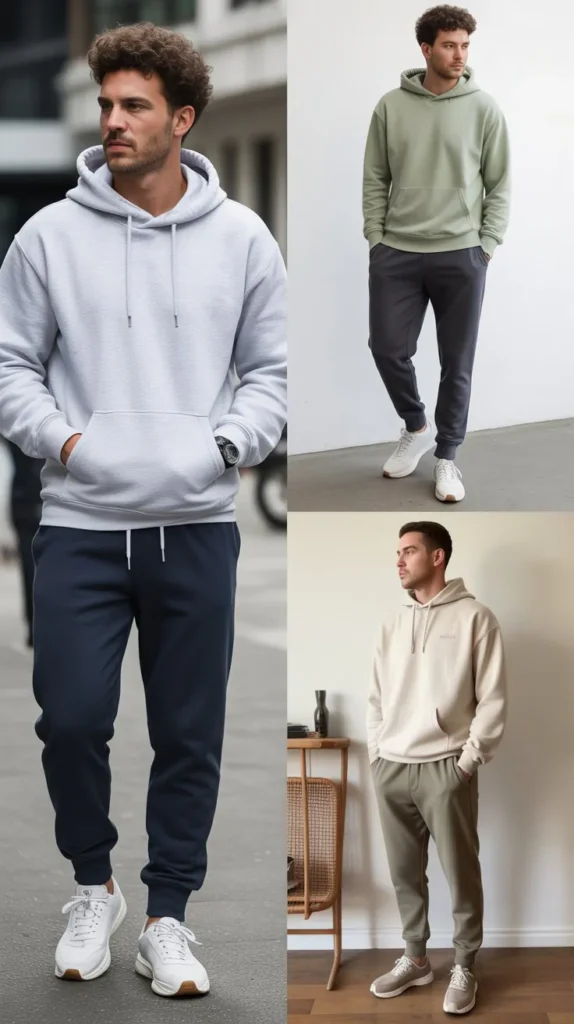 Hoodie with Light Wash Jeans
