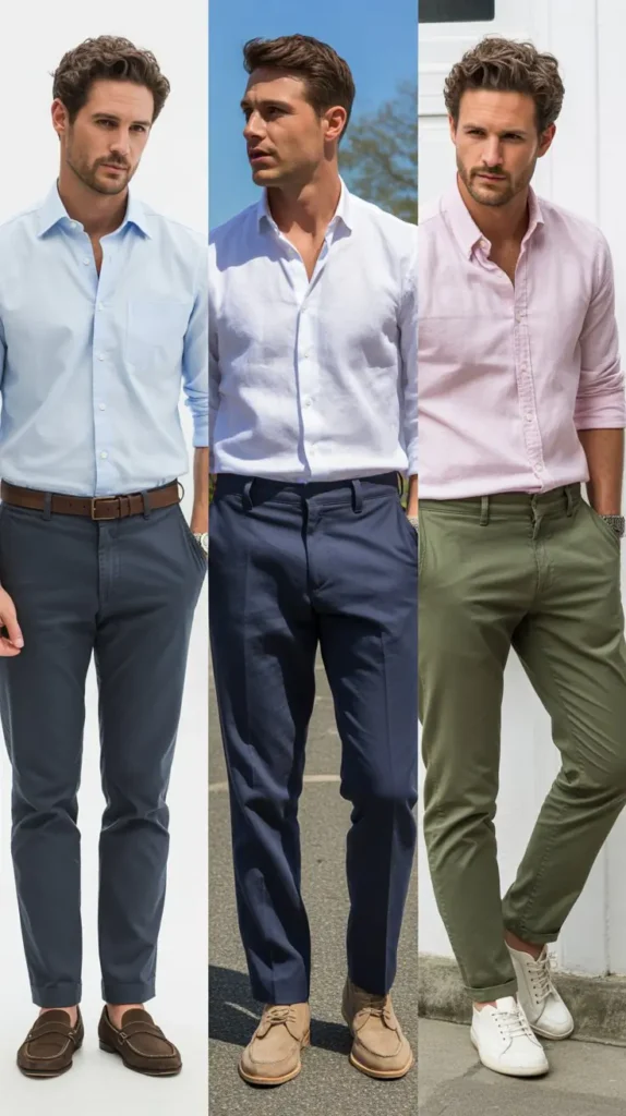 Smart Casual Shirt with Trousers