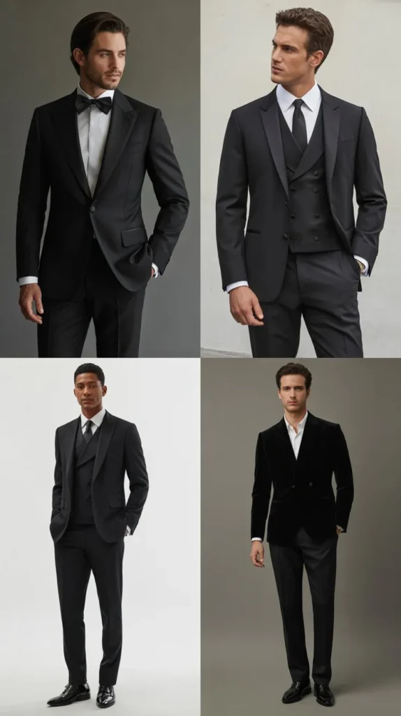 All-Black Formal Outfit