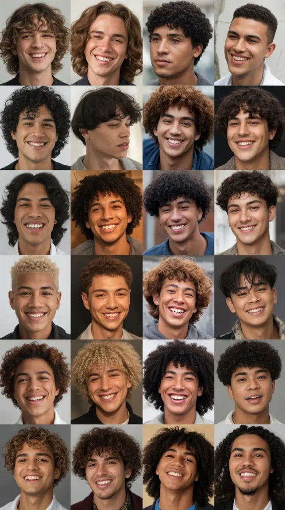 26 Best Curly Boy Haircut Trends Right Now