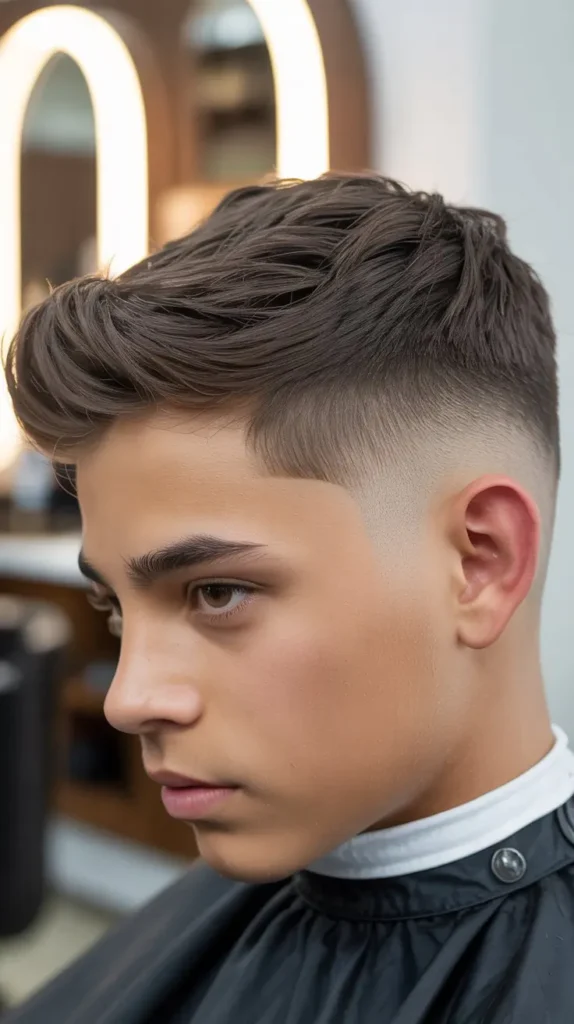 22 Fresh Long Fade Haircuts for Boys Styles