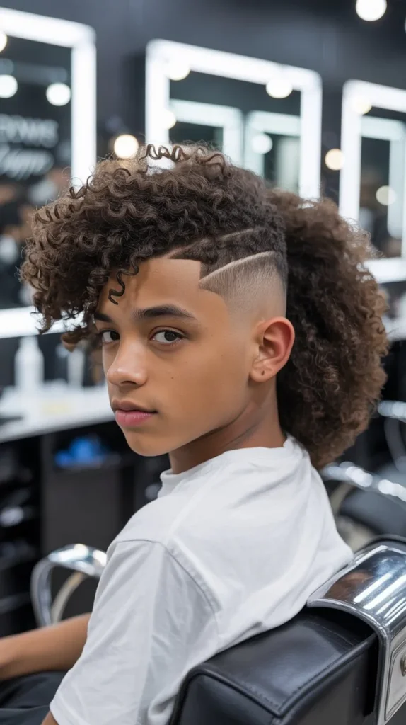  Long Afro Fade