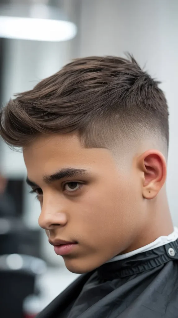 Long Undercut Fade