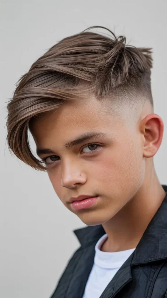 Long Comb Over Fade
