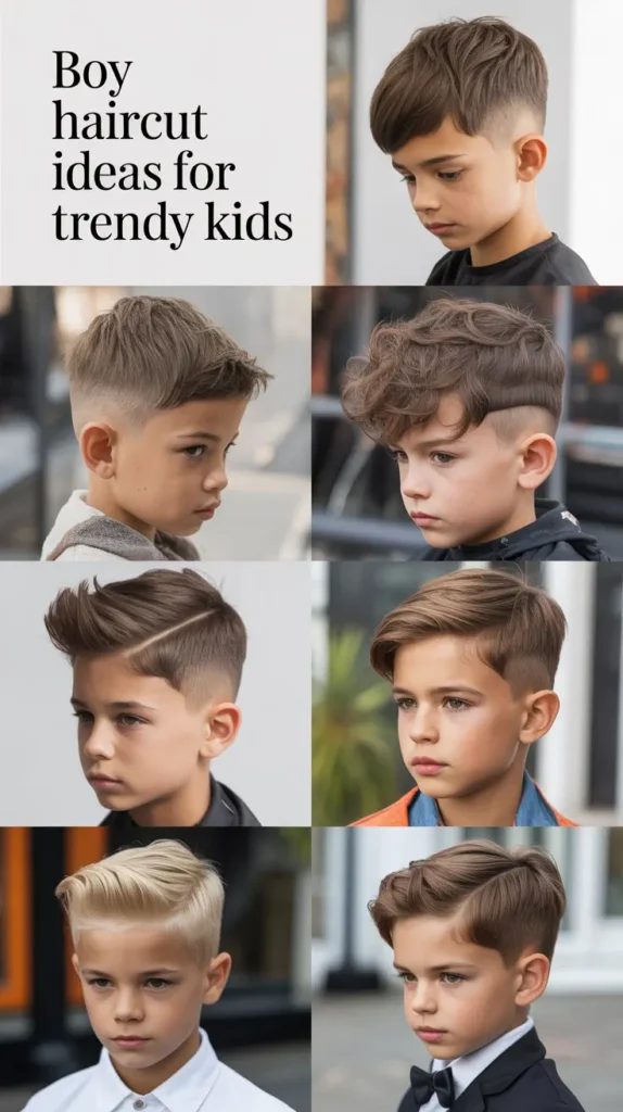 22 Boy Haircut Ideas for Trendy Kids