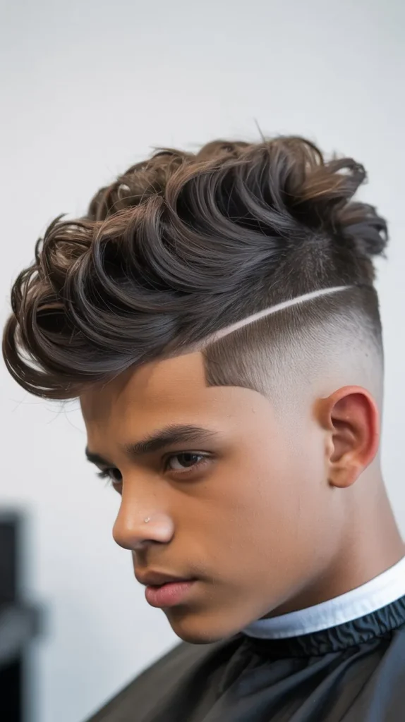 Long Mohawk Fade