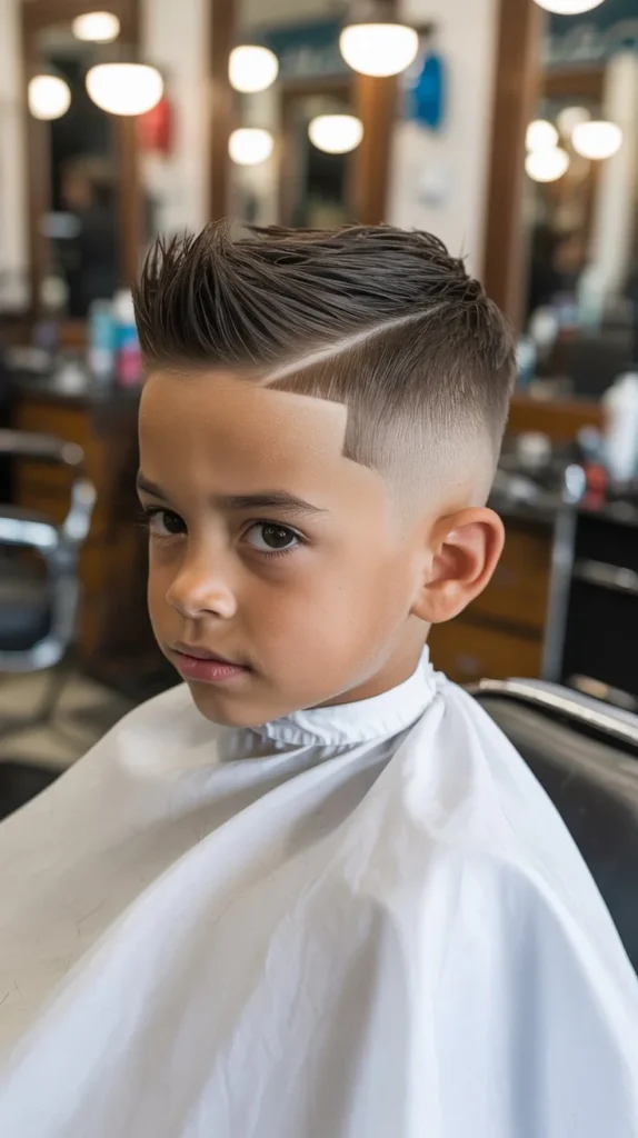  Ultimate Trendy Kids Faux Hawk Fade Mix