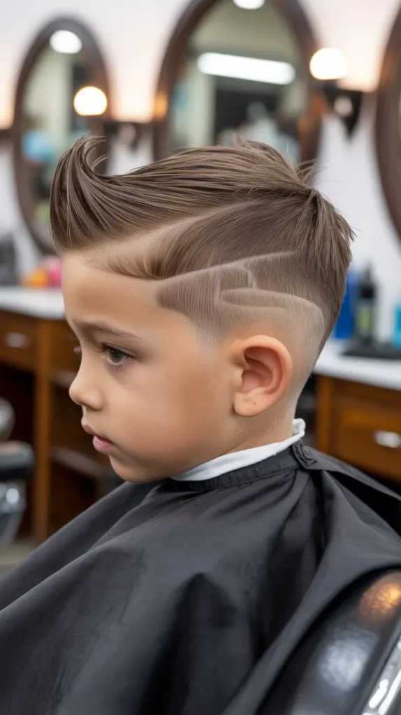 Undercut Fade Faux Hawk