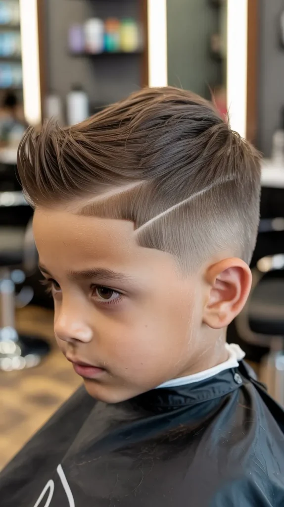 Drop Fade Faux Hawk Style