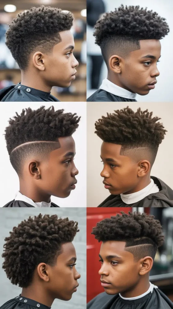  Taper Fade Afro