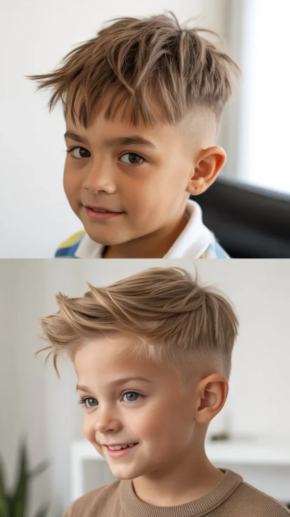Faux Hawk for Fine Hair Boys